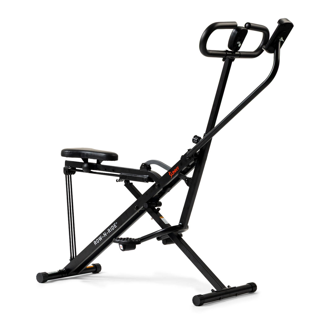 Smart Row-N-Ride Squat Machine - Sunny Health & Fitness