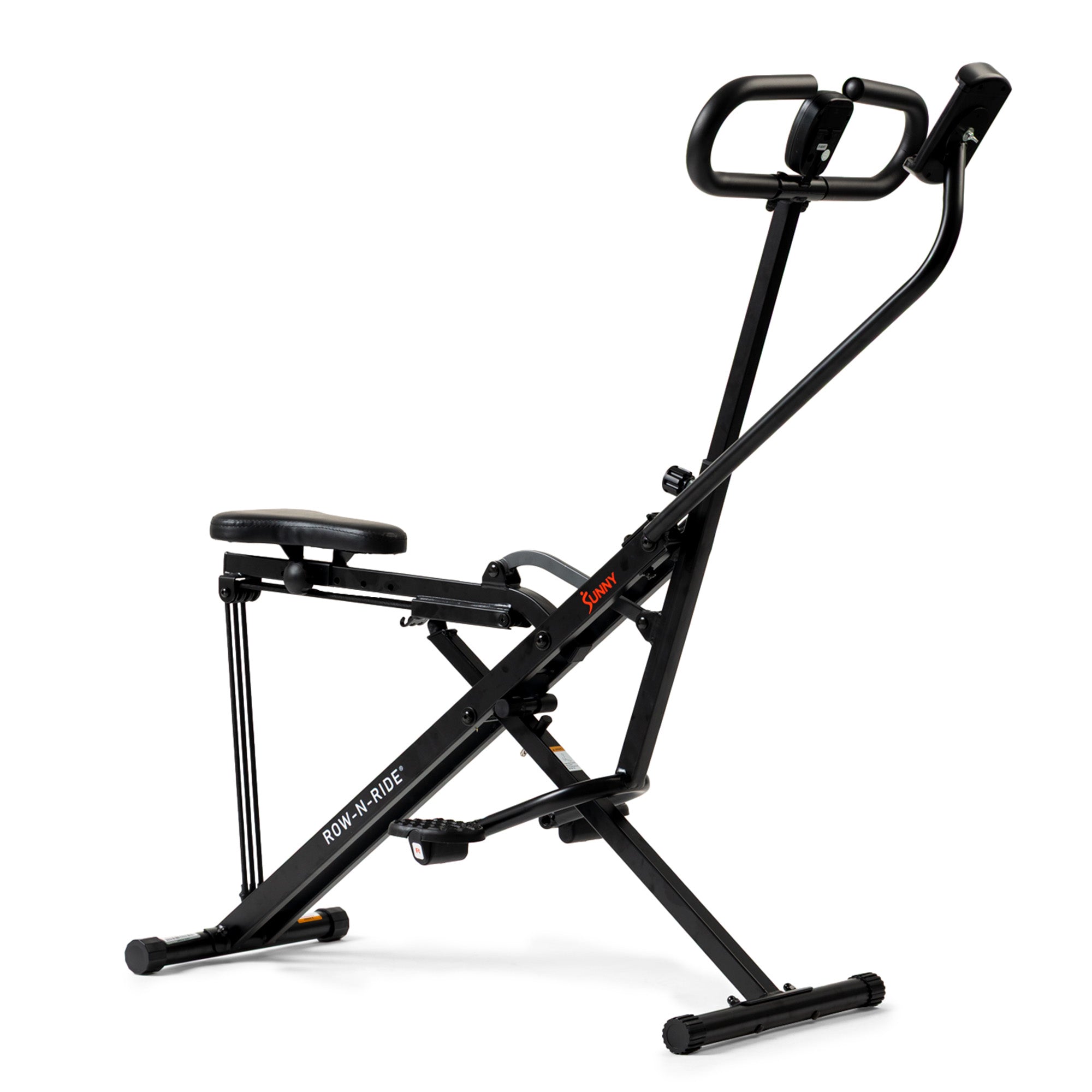 Smart Row-N-Ride Squat Machine - Sunny Health & Fitness