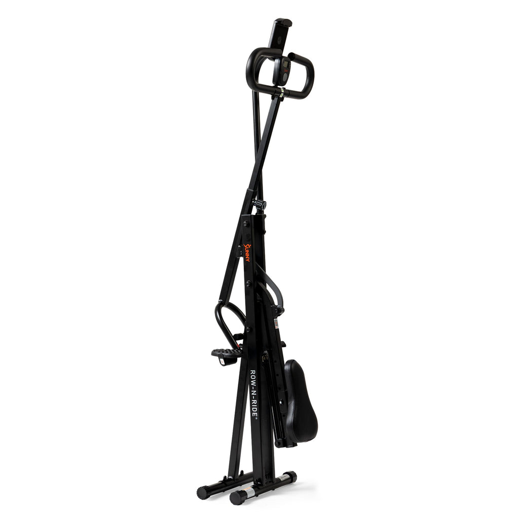 Smart Row-N-Ride Squat Machine - Sunny Health & Fitness
