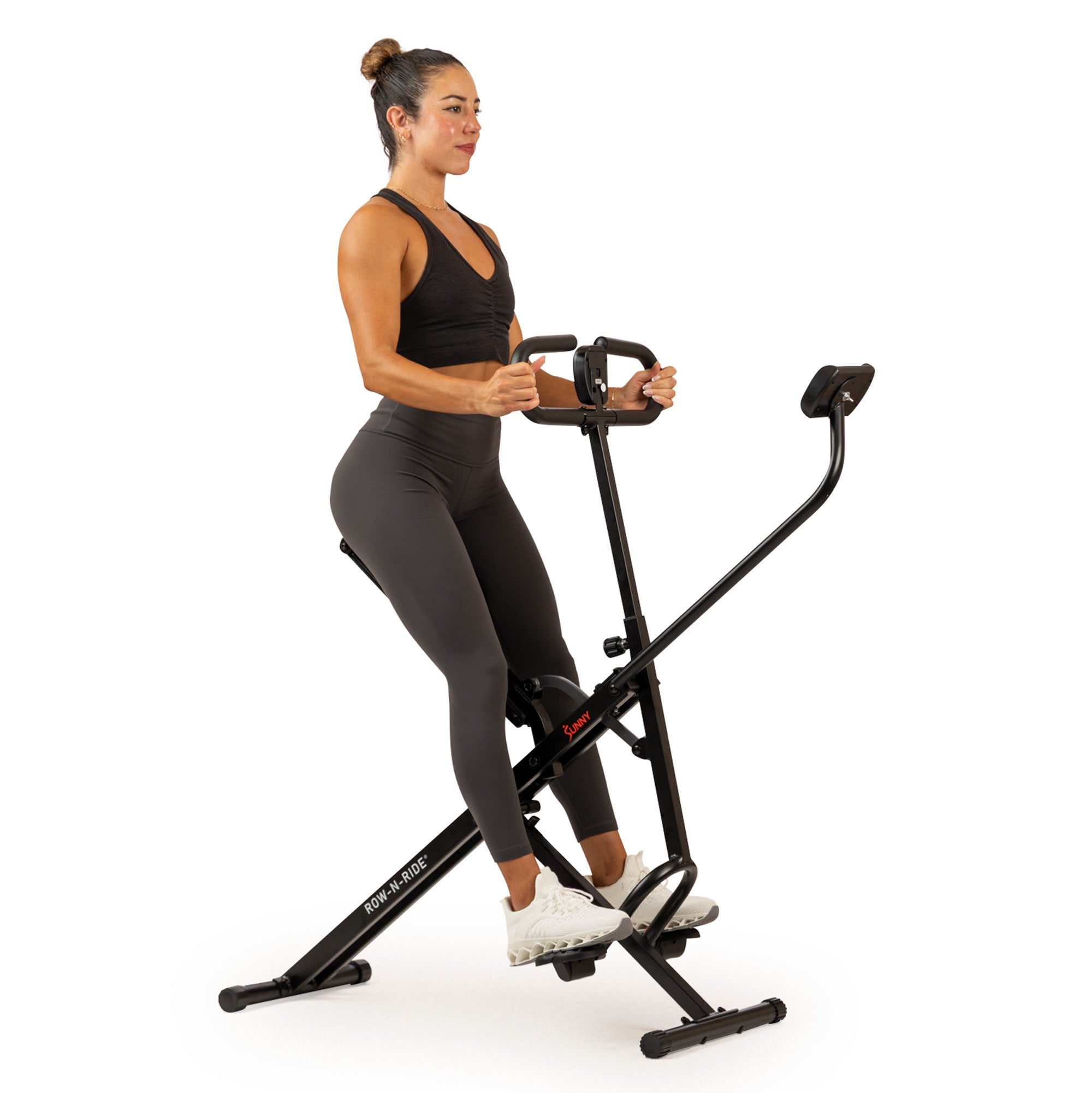 Smart Row-N-Ride Squat Machine - Sunny Health & Fitness