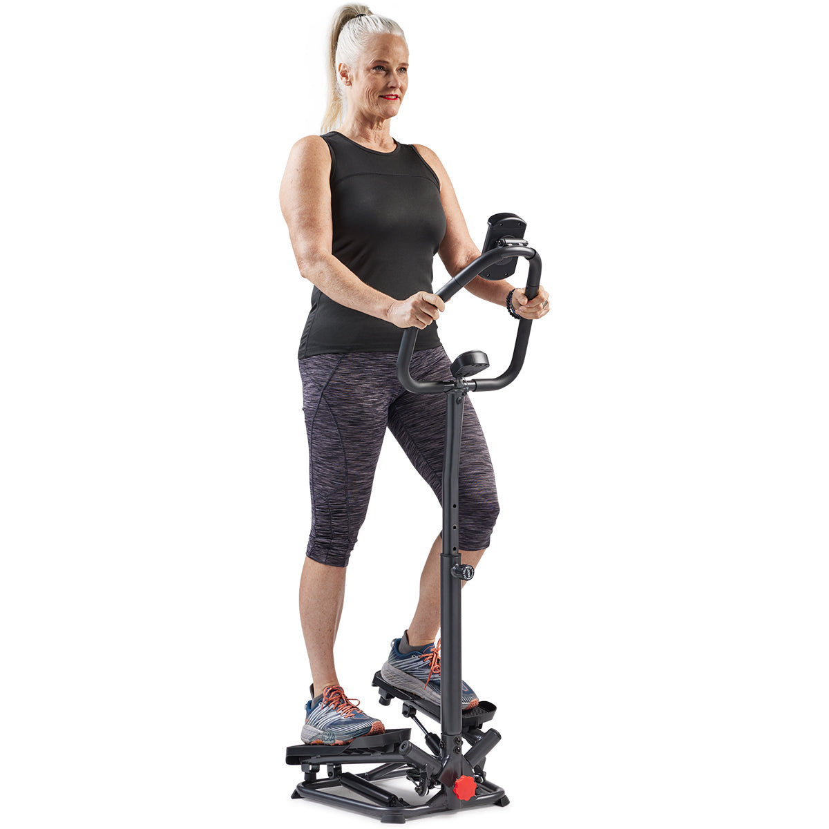 Smart Twist Stepper with Handlebar - Sunny Health & Fitness