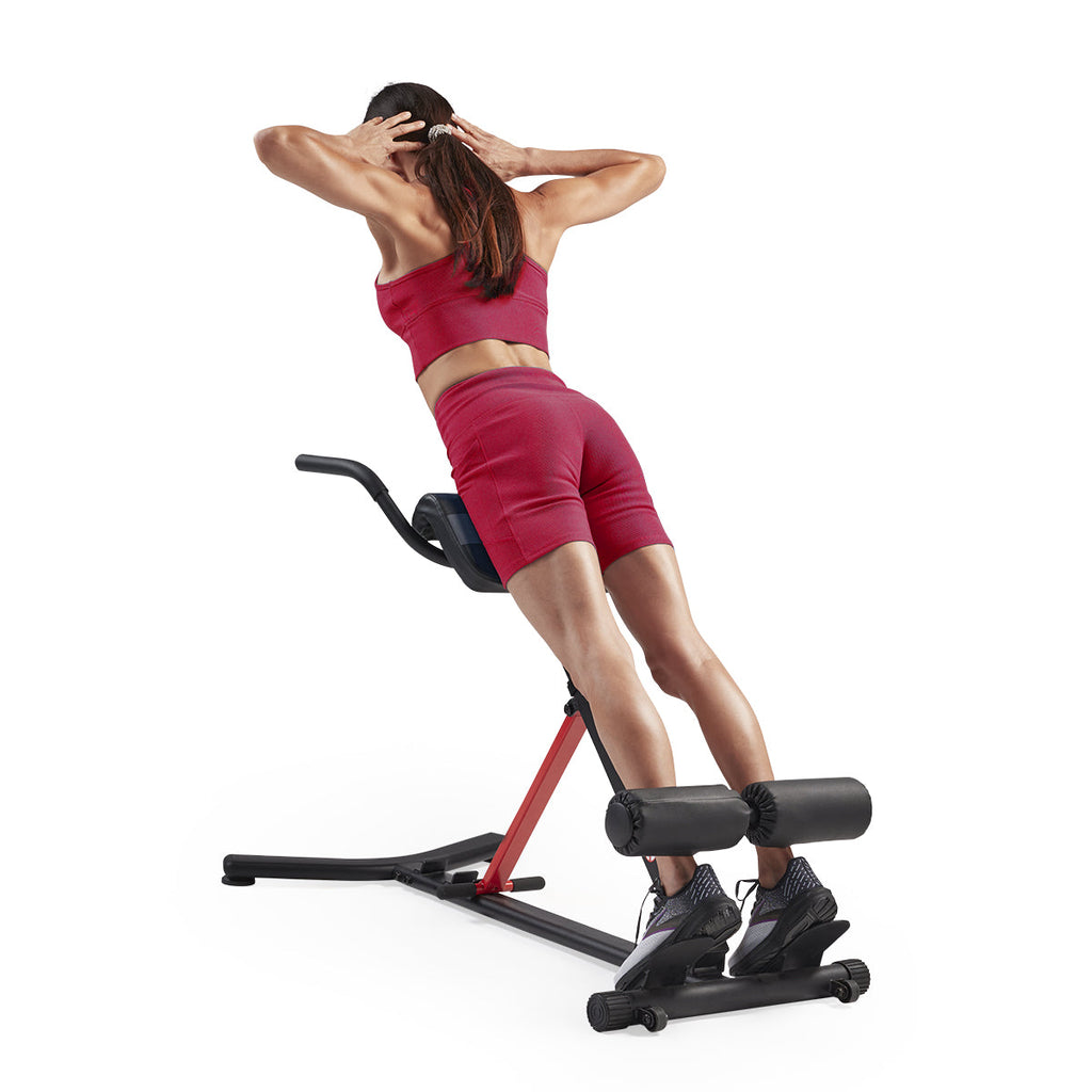 Hyperextension Roman Chair with Dip Station | Sunny Strength® - Sunny Health & Fitness