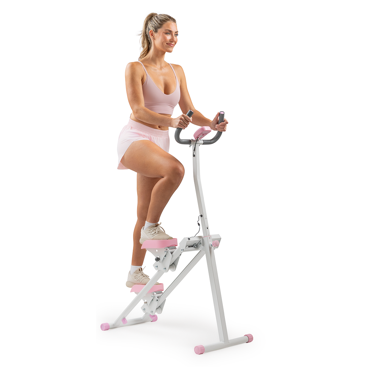 Foldable Smart Cardio Step Climber - Sunny Health & Fitness