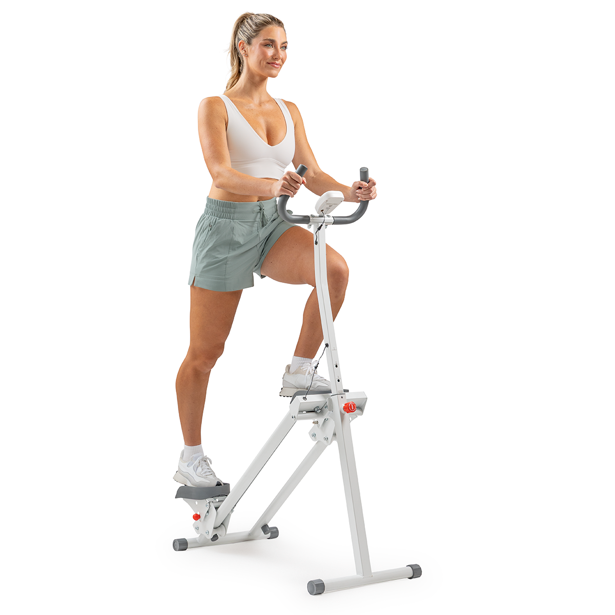 Foldable Smart Cardio Step Climber - Sunny Health & Fitness