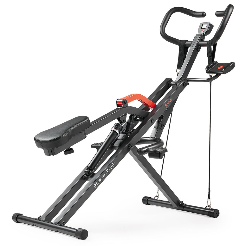 Row-N-Ride® PRO Smart Squat Assist Trainer - Sunny Health & Fitness