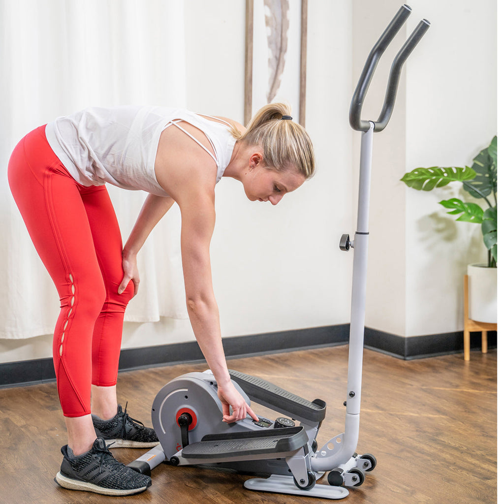 Magnetic Elliptical Machine Fitness Cross Trainer - Sunny Health & Fitness