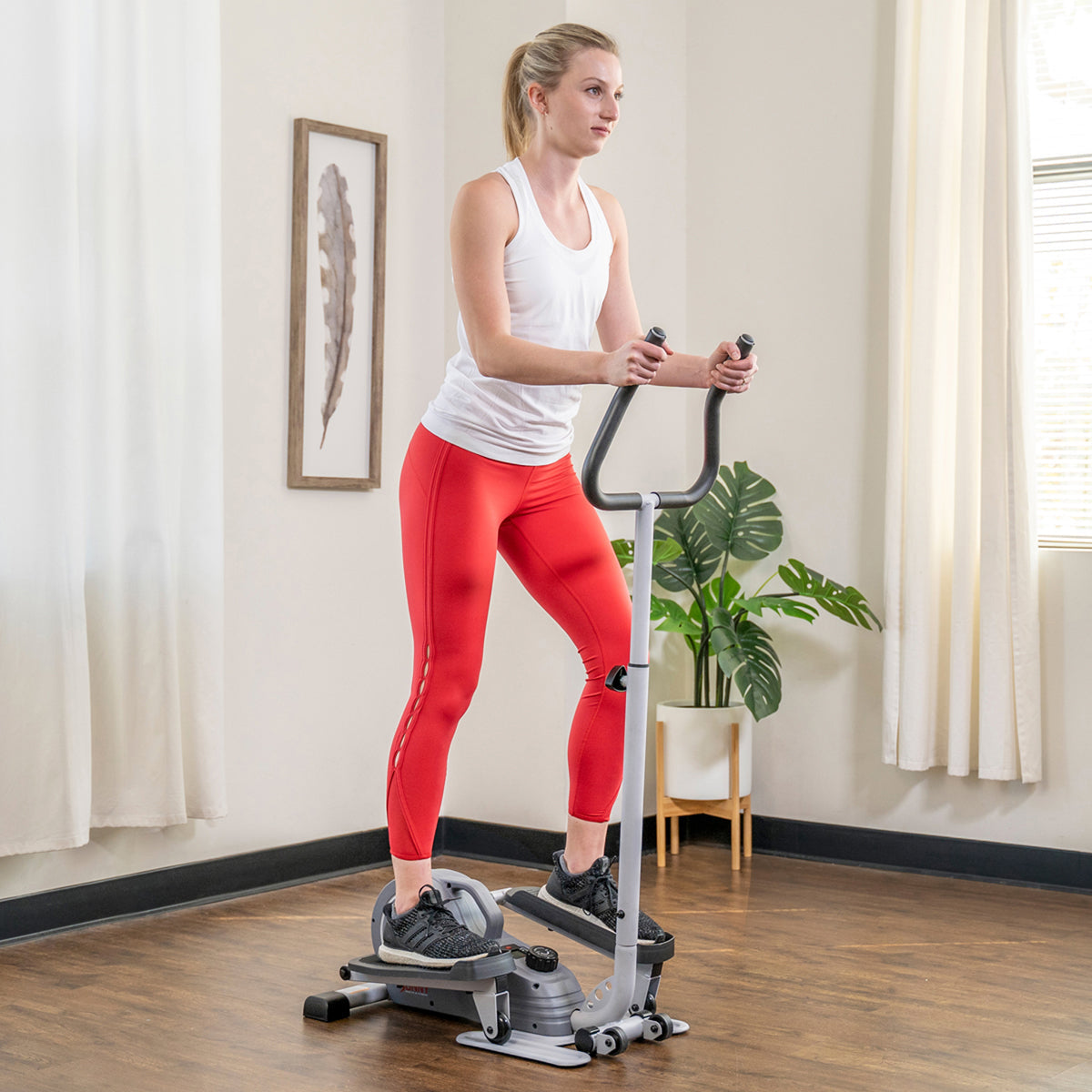 Magnetic Elliptical Machine Fitness Cross Trainer - Sunny Health & Fitness